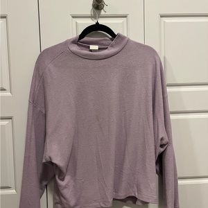 H&M Lilac Turtleneck Sweater
